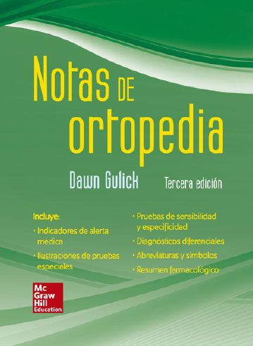 Notas de ortopedia