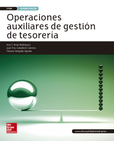 Operaciones auxiliares de gestión de tesorería