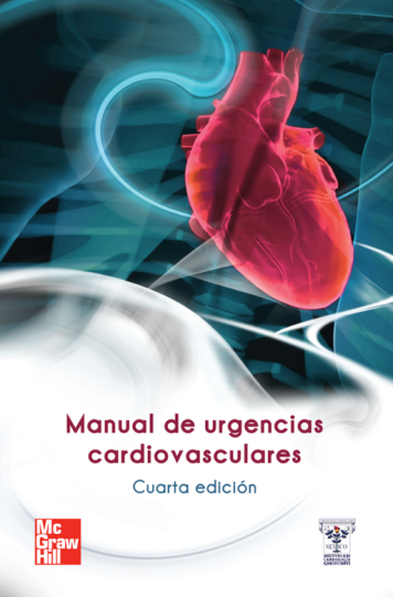 Manual de urgencias cardiovasculares