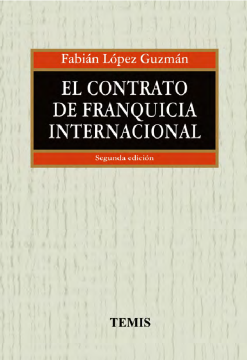 El contrato de franquicia internacional (ebook)