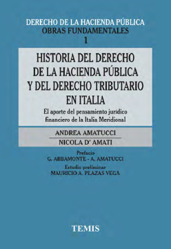 Historia del derecho de la Hacienda Pública y del derecho tributario en Italia. (ebook)