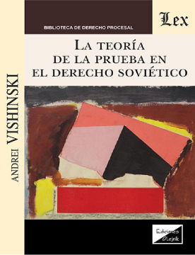La Teoría de la Prueba en el Derecho Soviético (ebook)
