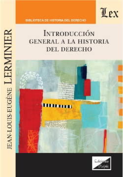Introducción General a la Historia del Derecho (ebook)