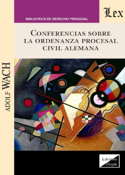 Conferencias Sobre la Ordenanza Procesal Civil Alemana (ebook)