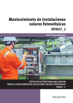 Mantenimiento de instalaciones solares fotovoltaicas MF0837_2 (Donación)