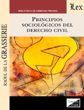 Principios Sociológicos del Derecho Civil (ebook)