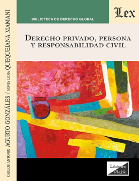 Derecho Privado, Persona y Responsabilidad Civil (ebook)