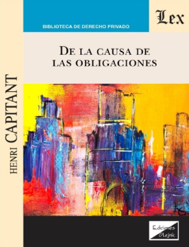 De la Causa de las Obligaciones (ebook)