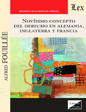 Novìsimo Concepto del Derecho en Alemania, Inglaterra y Francia (ebook)