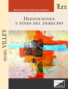 Definiciones y Fines del Derecho (ebook)