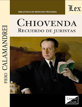 Chiovenda. Recuerdo de Juristas (ebook)