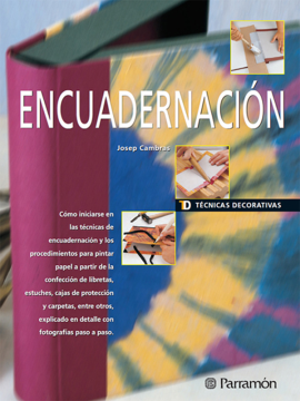 Técnicas decorativas. Encuadernación (Ebook)