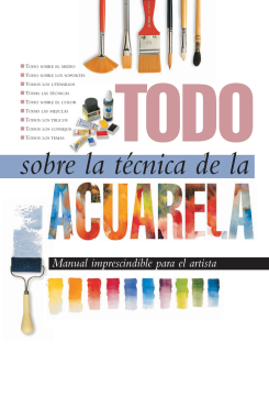 Todo sobre la técnica de la acuarela (Ebook)