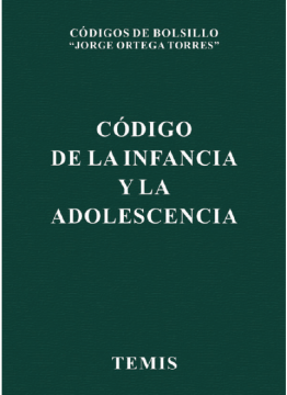 Código de la Infancia y de la Adolescencia (Ebook)