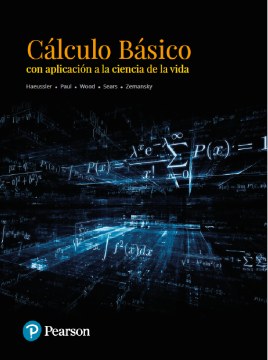 Cálculo básico con aplicación a la ciencia de la vida (ebook)